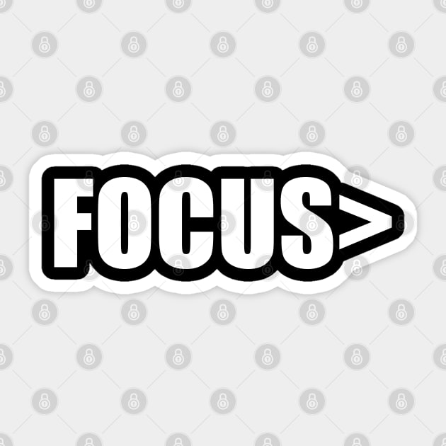 Focus Sticker by stefy